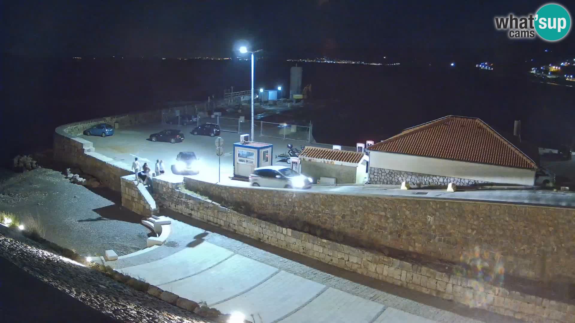 Senj Harbour Webcam – Breakwater & Lighthouse Live View