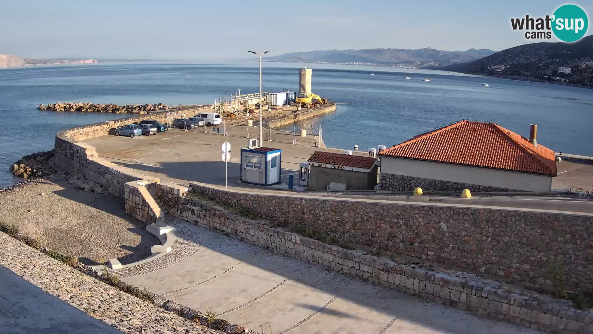 Webcam Porto di Segna – Frangiflutti e Faro in diretta