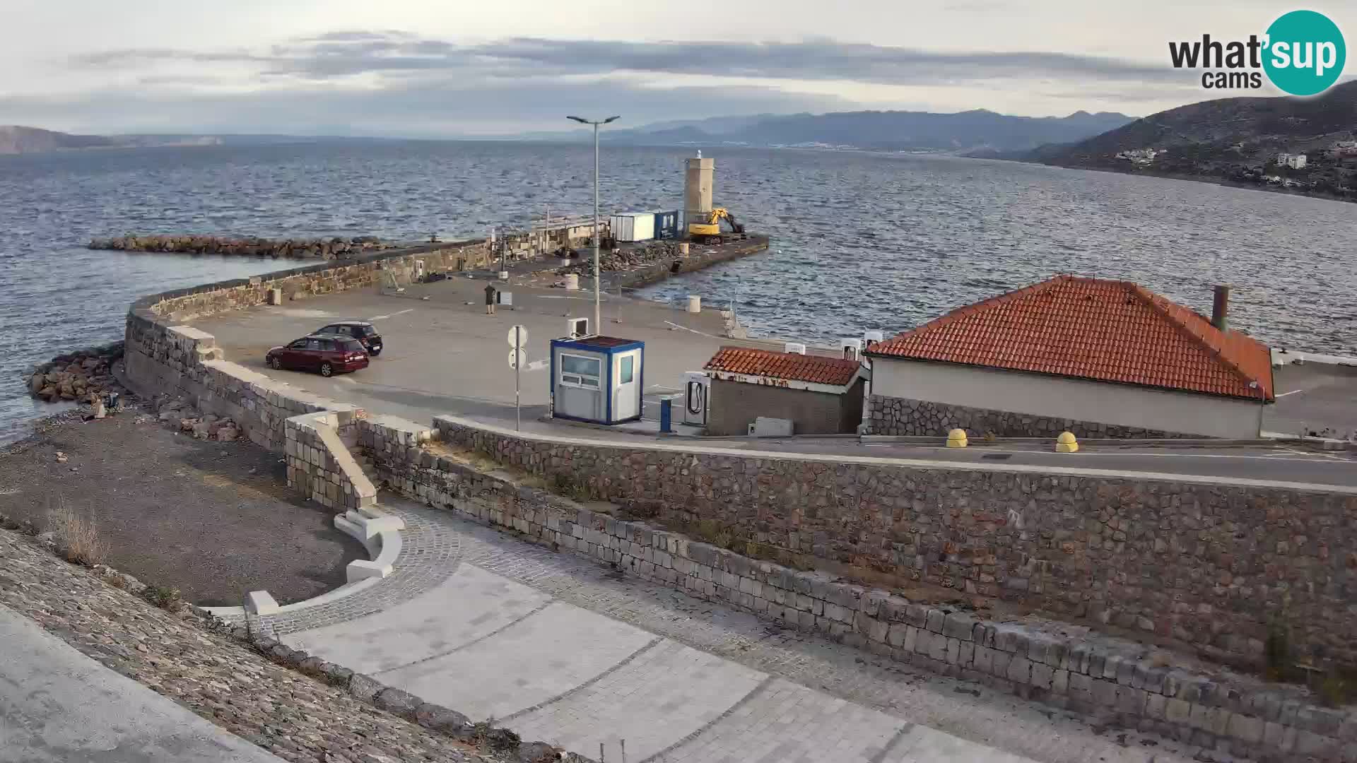 Senj Harbour Webcam – Breakwater & Lighthouse Live View