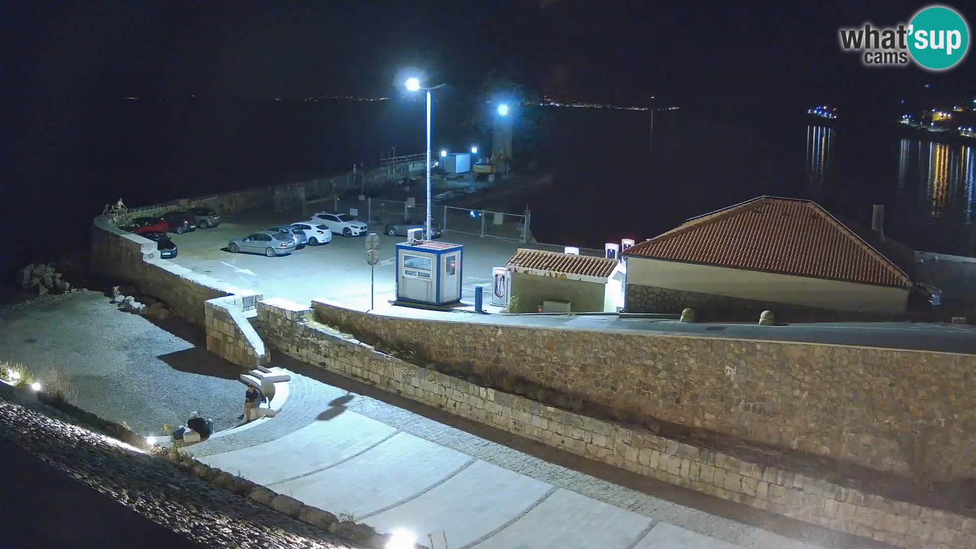 Webcam puerto de Senj – Rompeolas y faro en directo