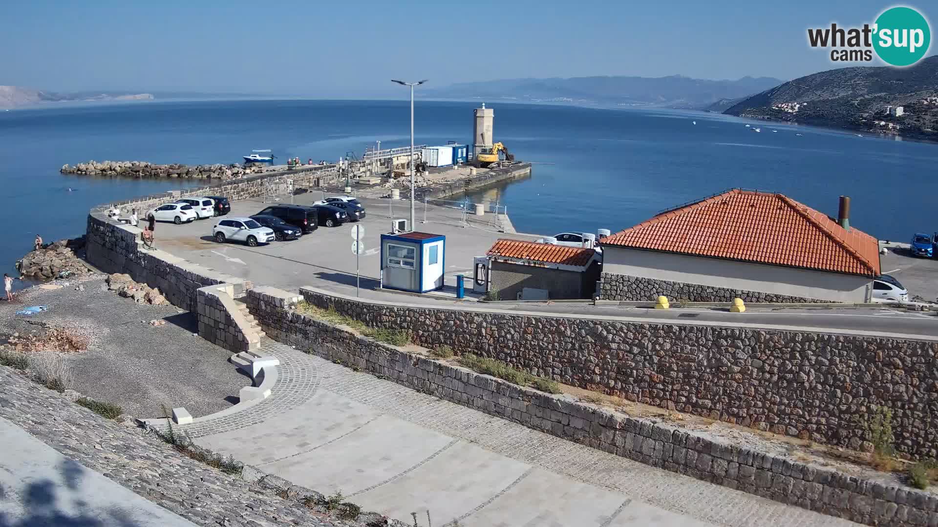 Senj Harbour Webcam – Breakwater & Lighthouse Live View