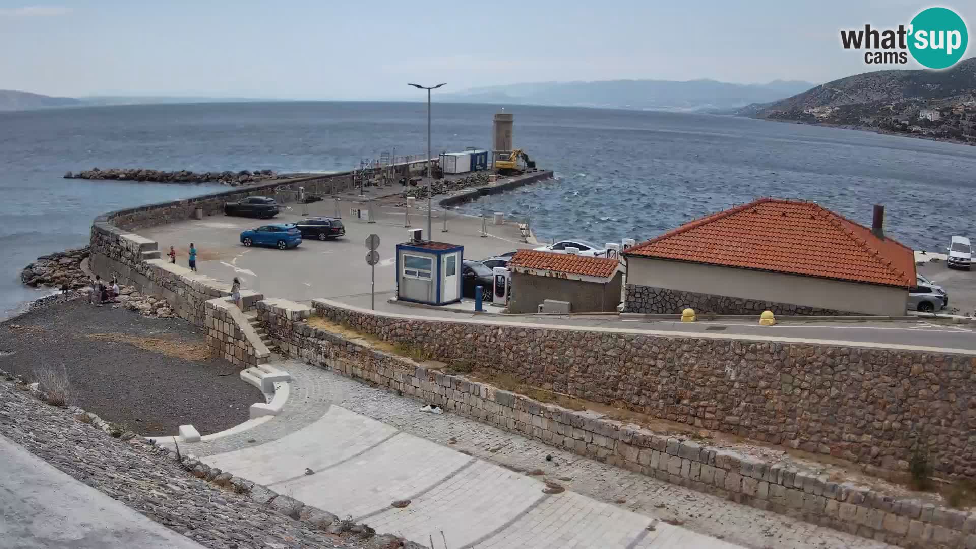 Webcam Porto di Segna – Frangiflutti e Faro in diretta