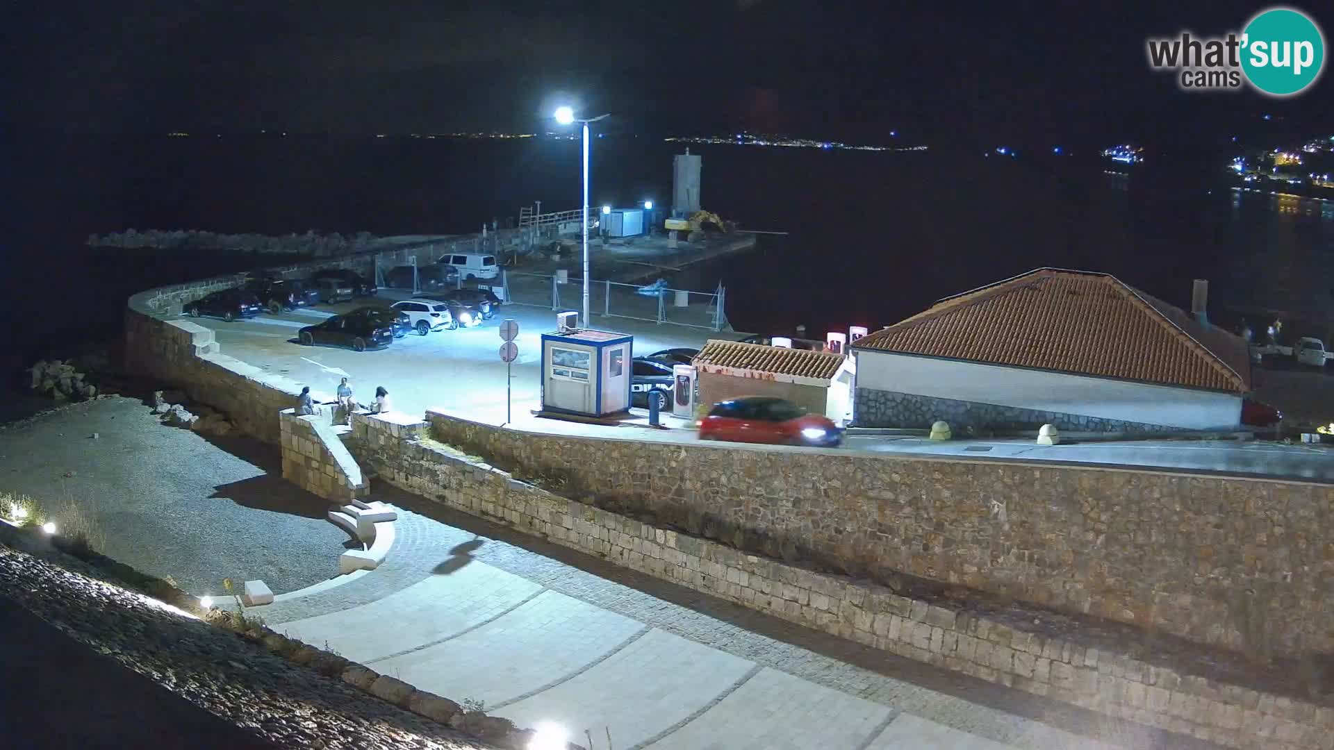 Senj Harbour Webcam – Breakwater & Lighthouse Live View