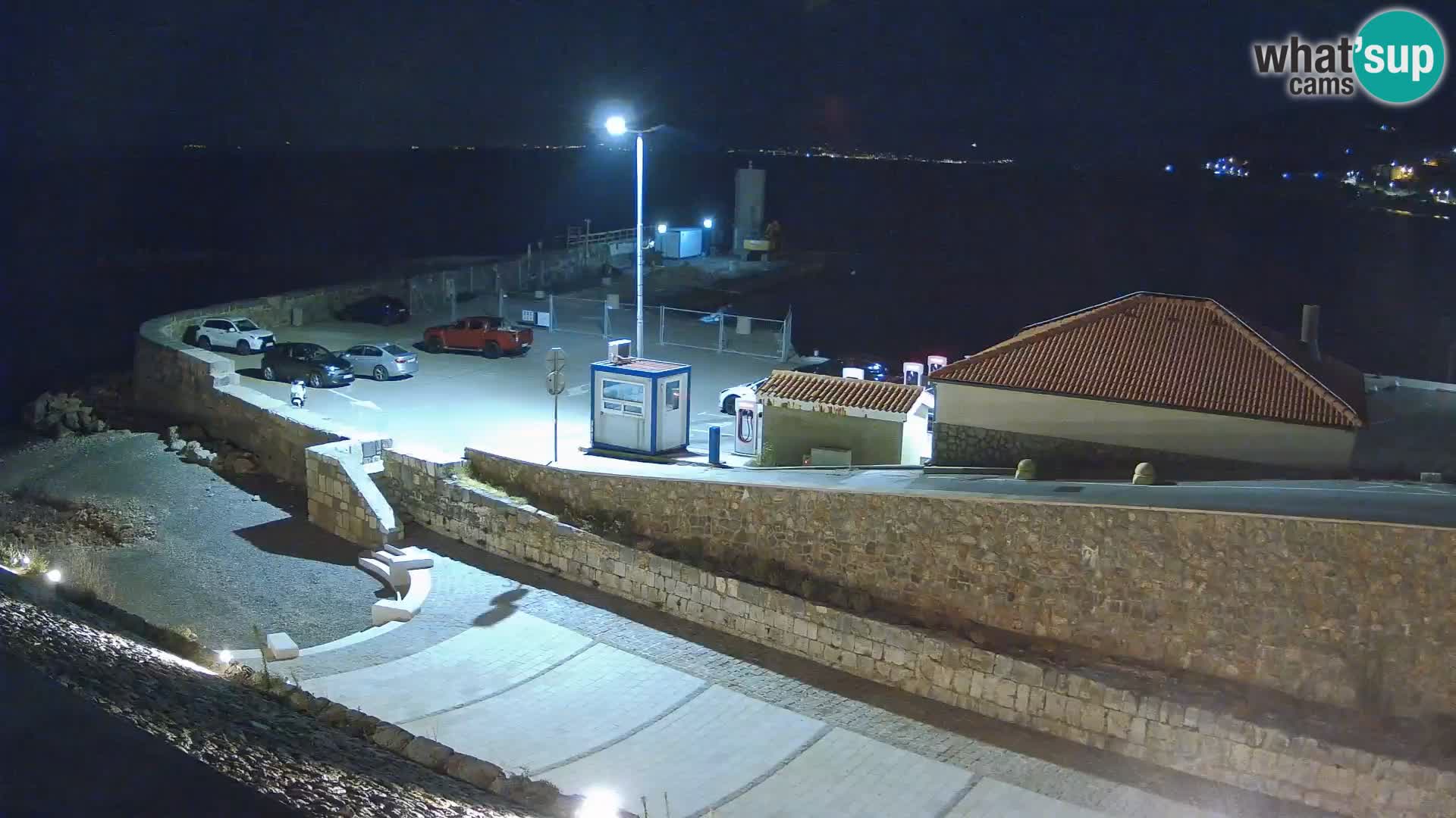 Senj Harbour Webcam – Breakwater & Lighthouse Live View