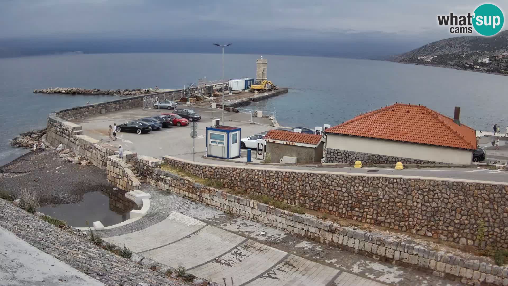 Webcam Porto di Segna – Frangiflutti e Faro in diretta