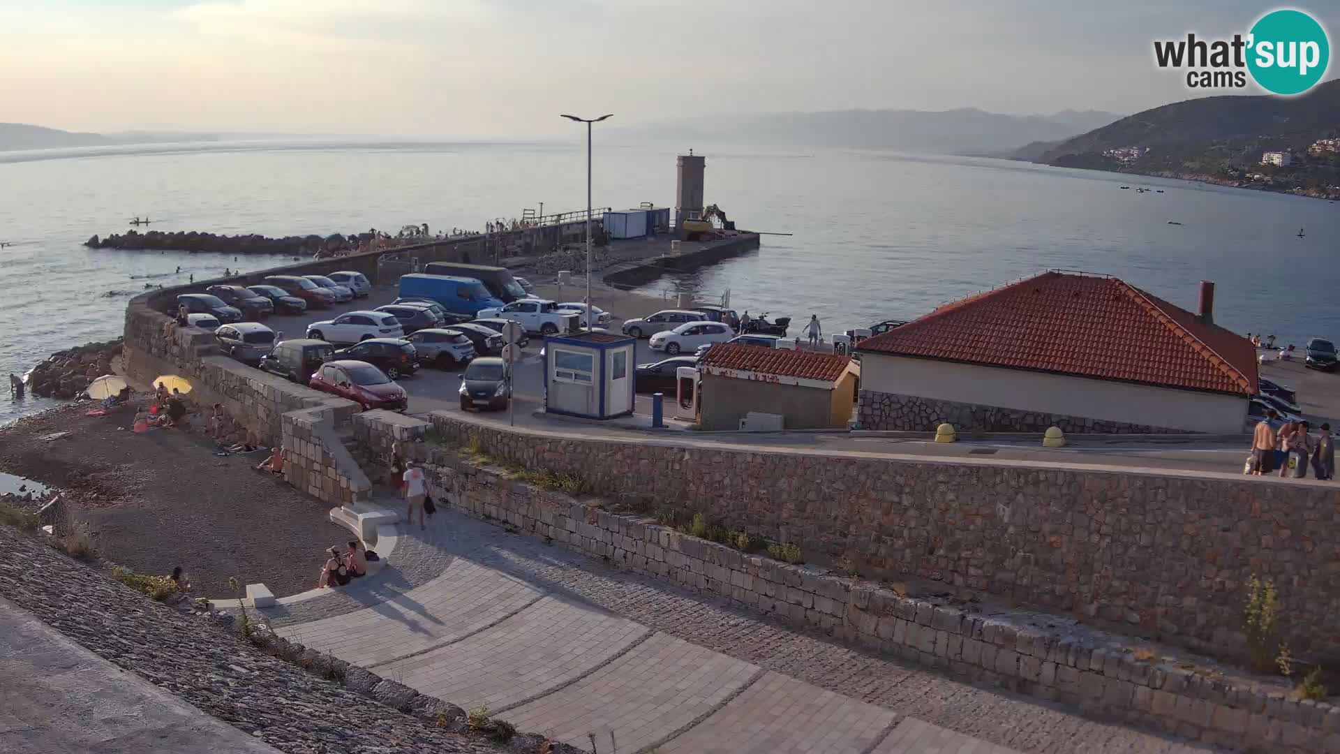 Senj Harbour Webcam – Breakwater & Lighthouse Live View