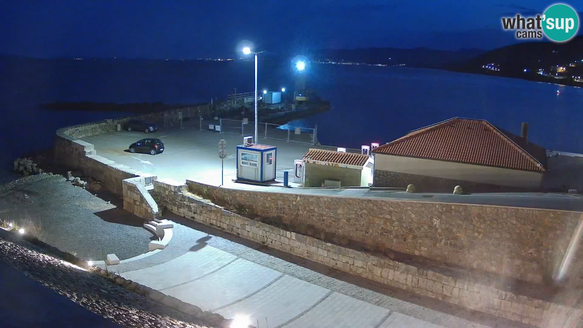 Senj Harbour Webcam – Breakwater & Lighthouse Live View