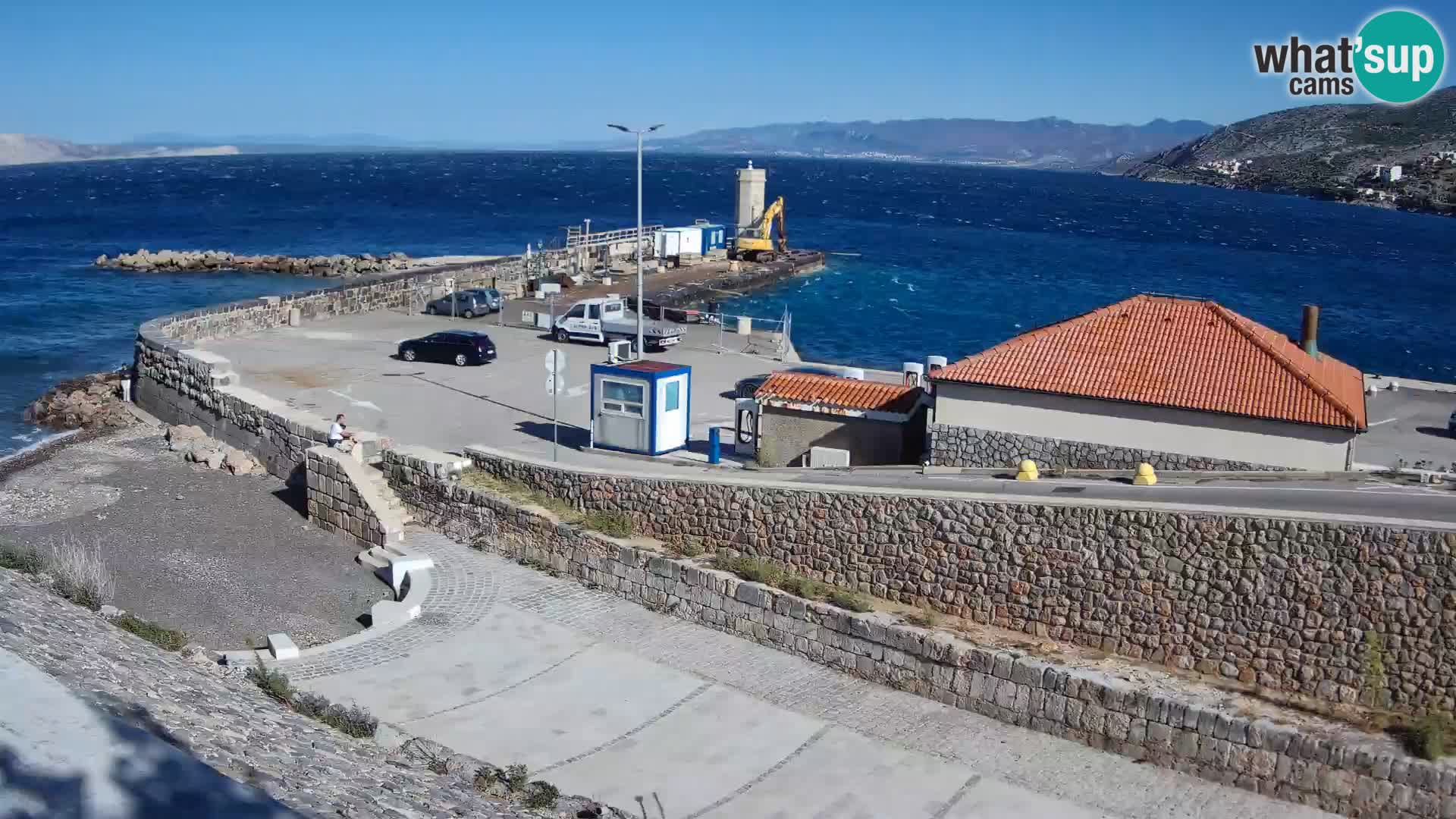 Web kamera Senj luka – Lukobran i svjetionik uživo