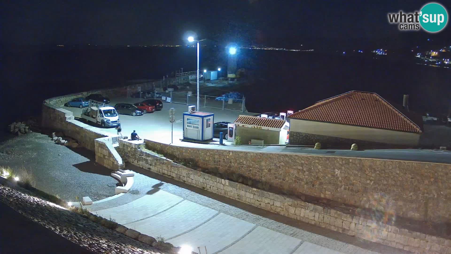 Senj Hafen Webcam – Wellenbrecher & Leuchtturm Liveblick