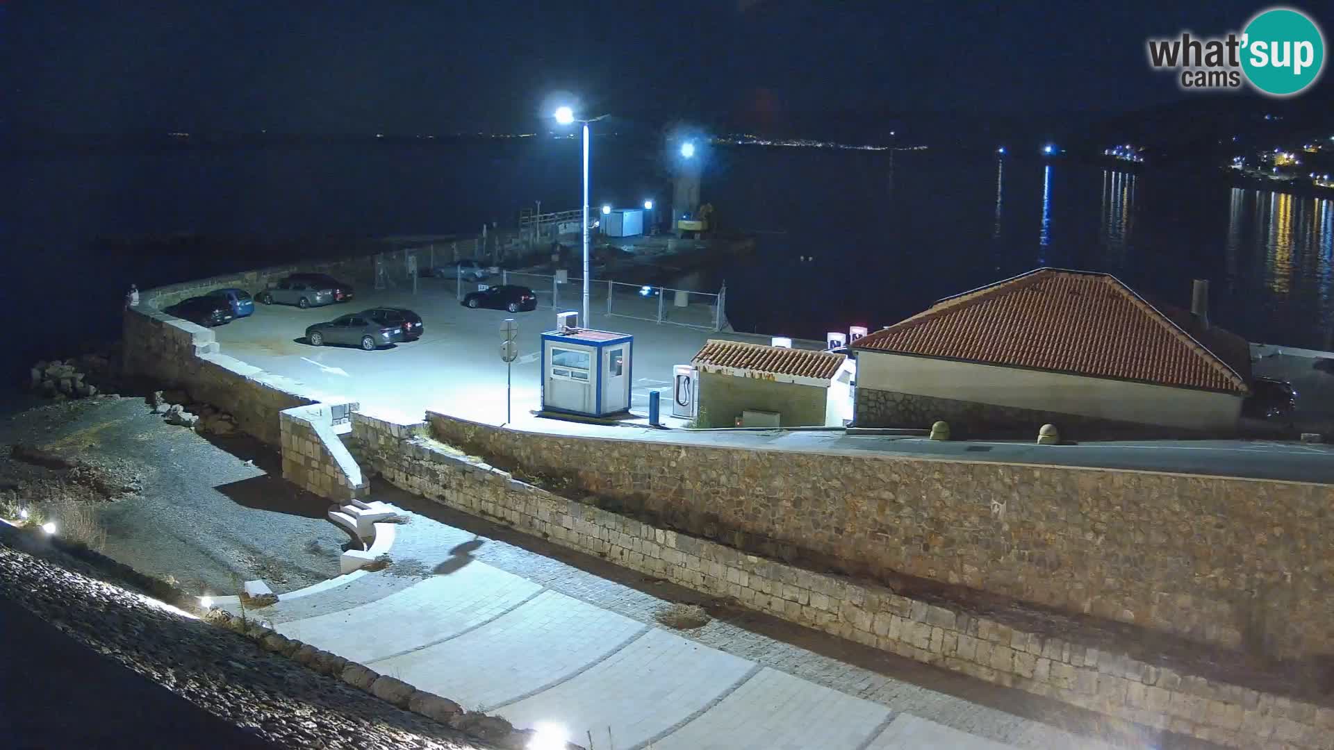 Webcam puerto de Senj – Rompeolas y faro en directo