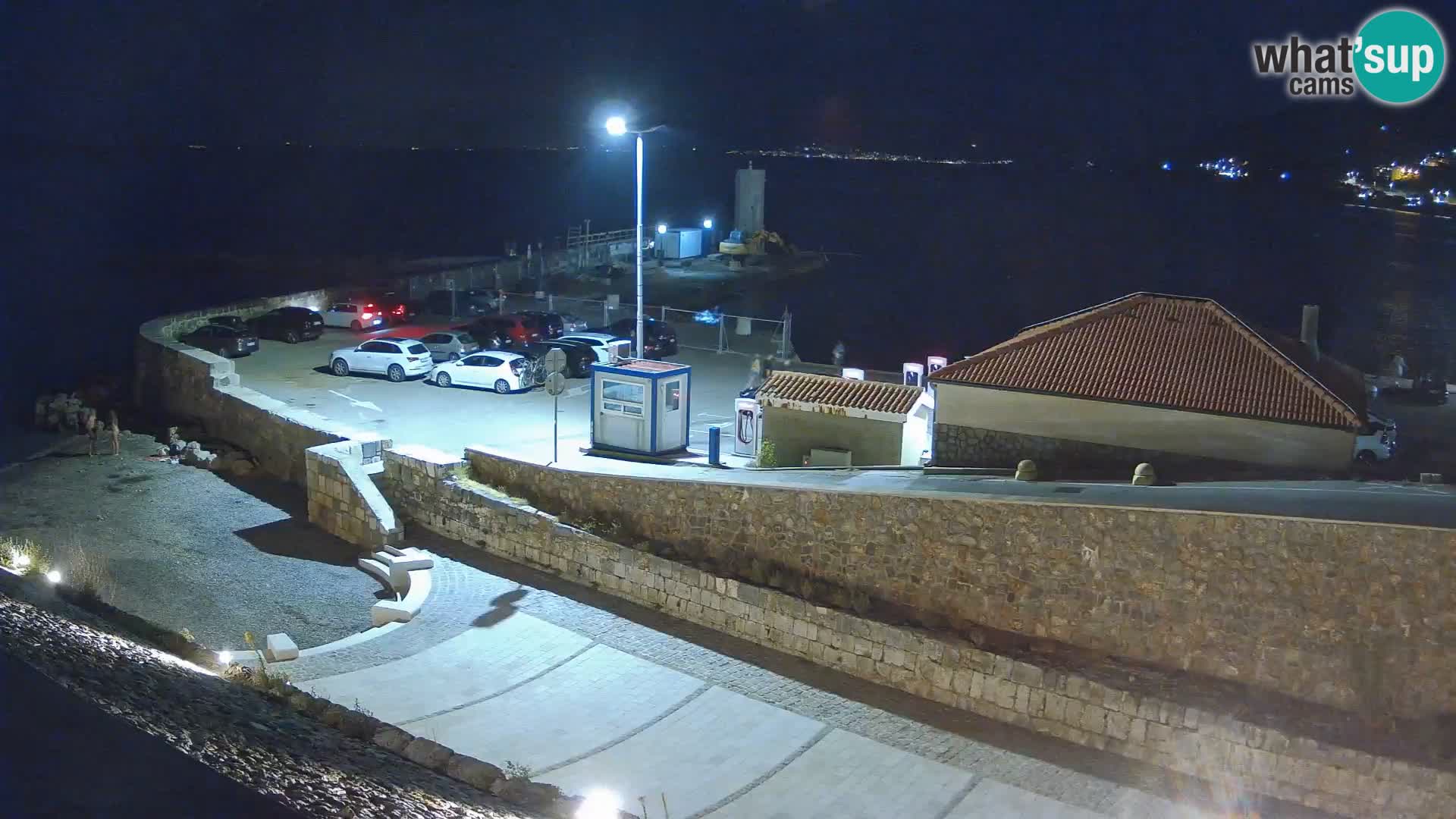 Senj Harbour Webcam – Breakwater & Lighthouse Live View