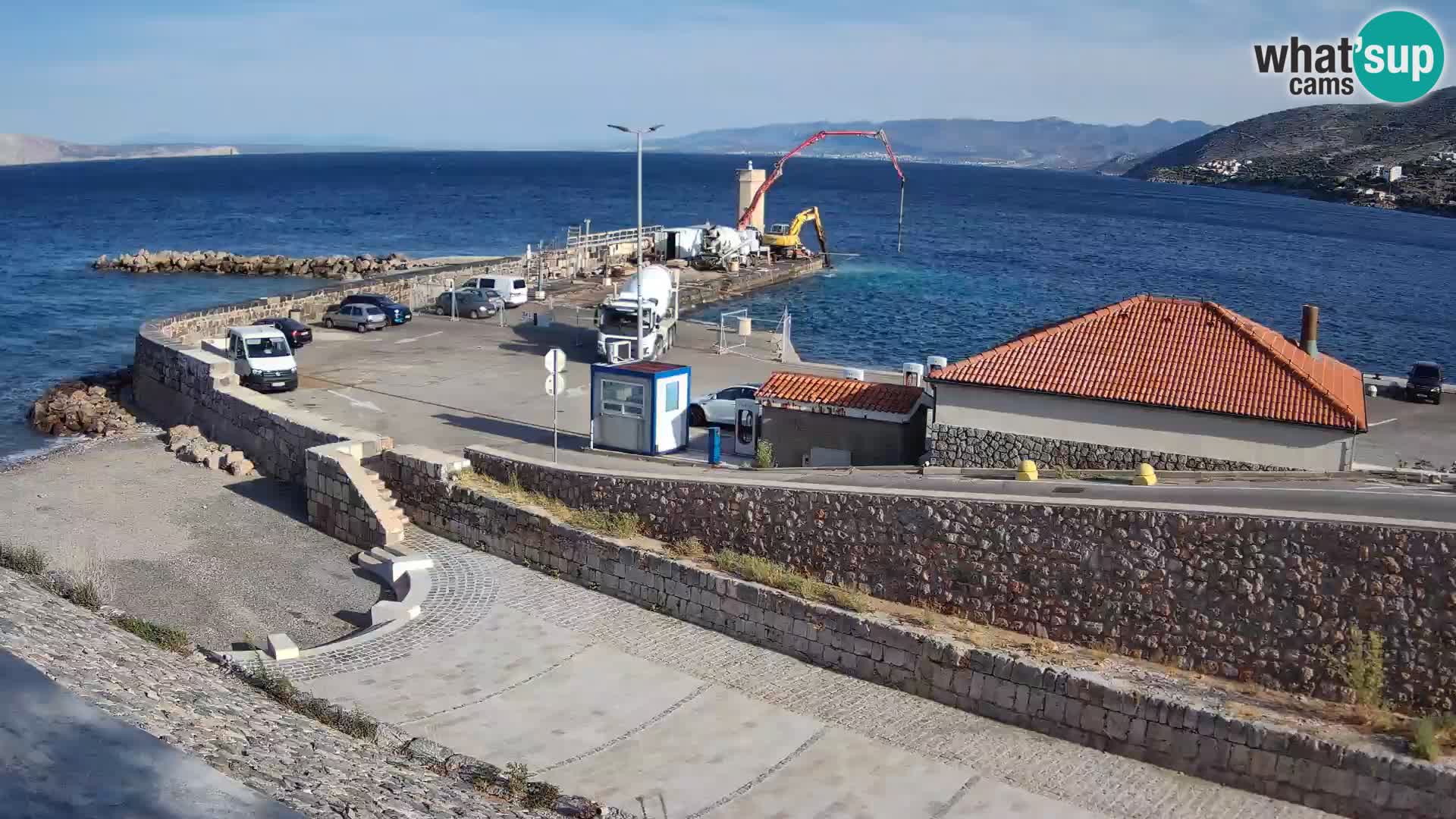 Webcam Porto di Segna – Frangiflutti e Faro in diretta