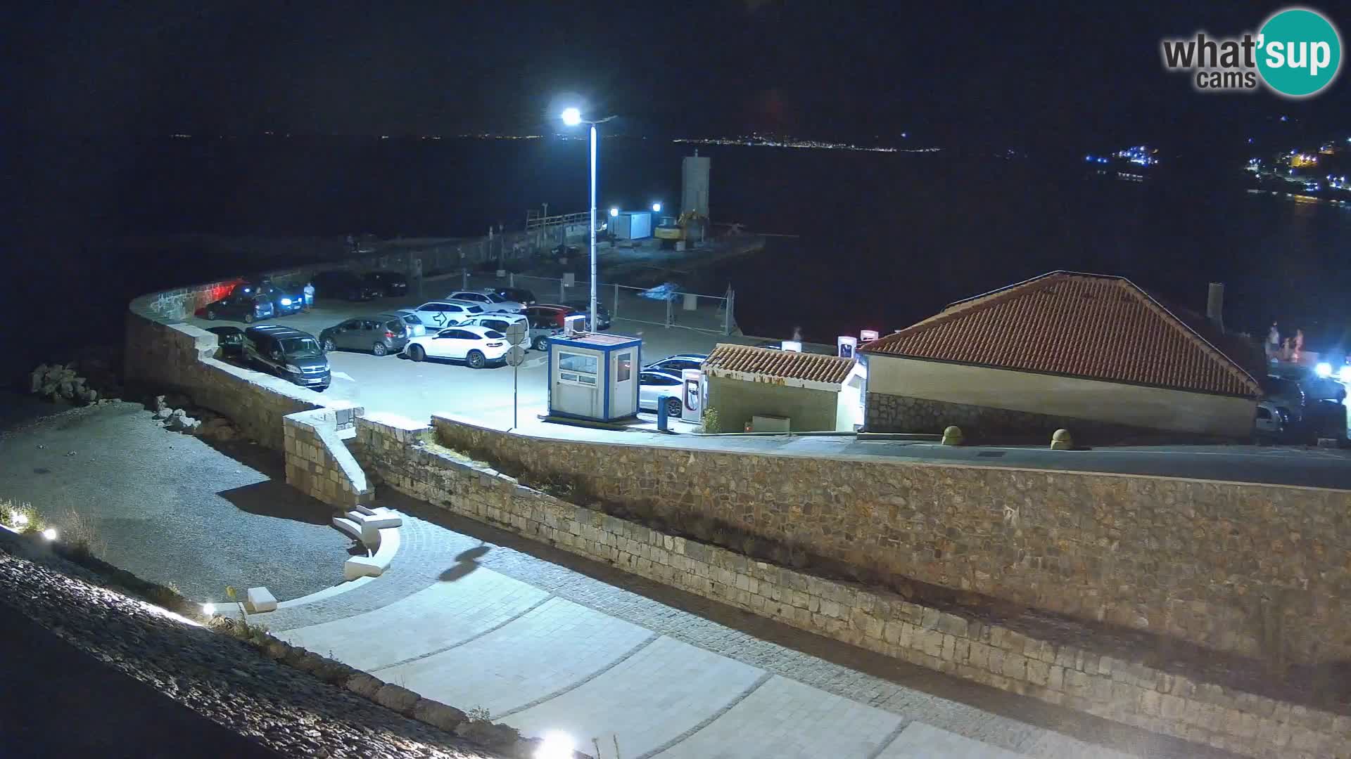 Senj Harbour Webcam – Breakwater & Lighthouse Live View