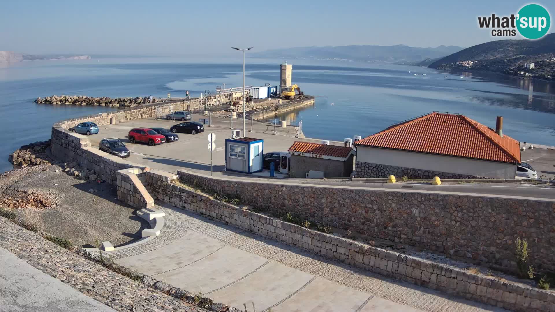 Senj Harbour Webcam – Breakwater & Lighthouse Live View