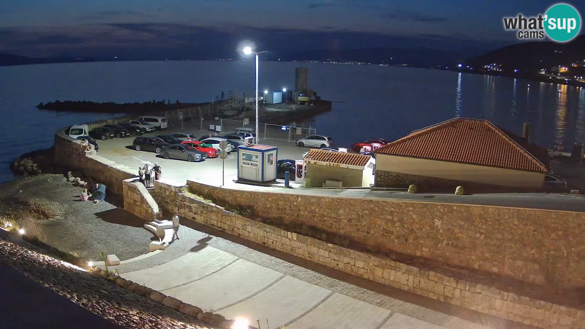 Webcam puerto de Senj – Rompeolas y faro en directo
