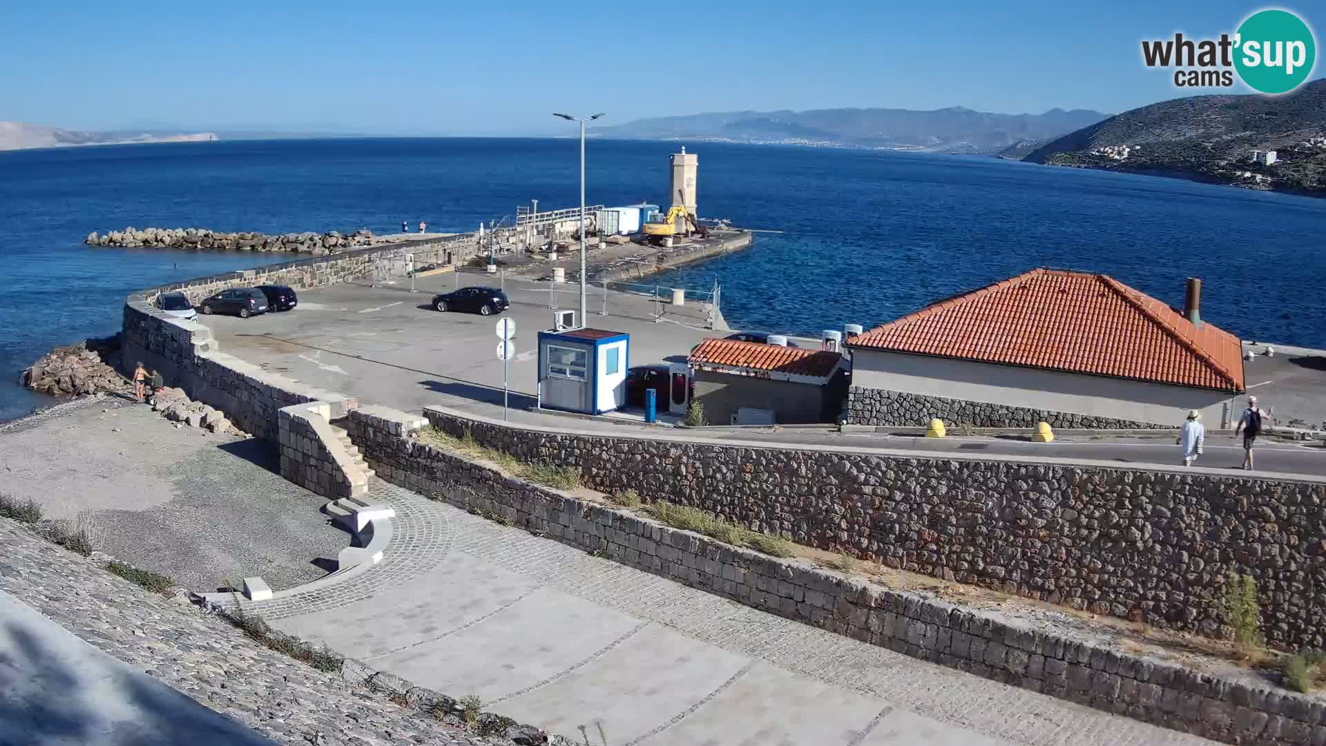 Senj Harbour Webcam – Breakwater & Lighthouse Live View