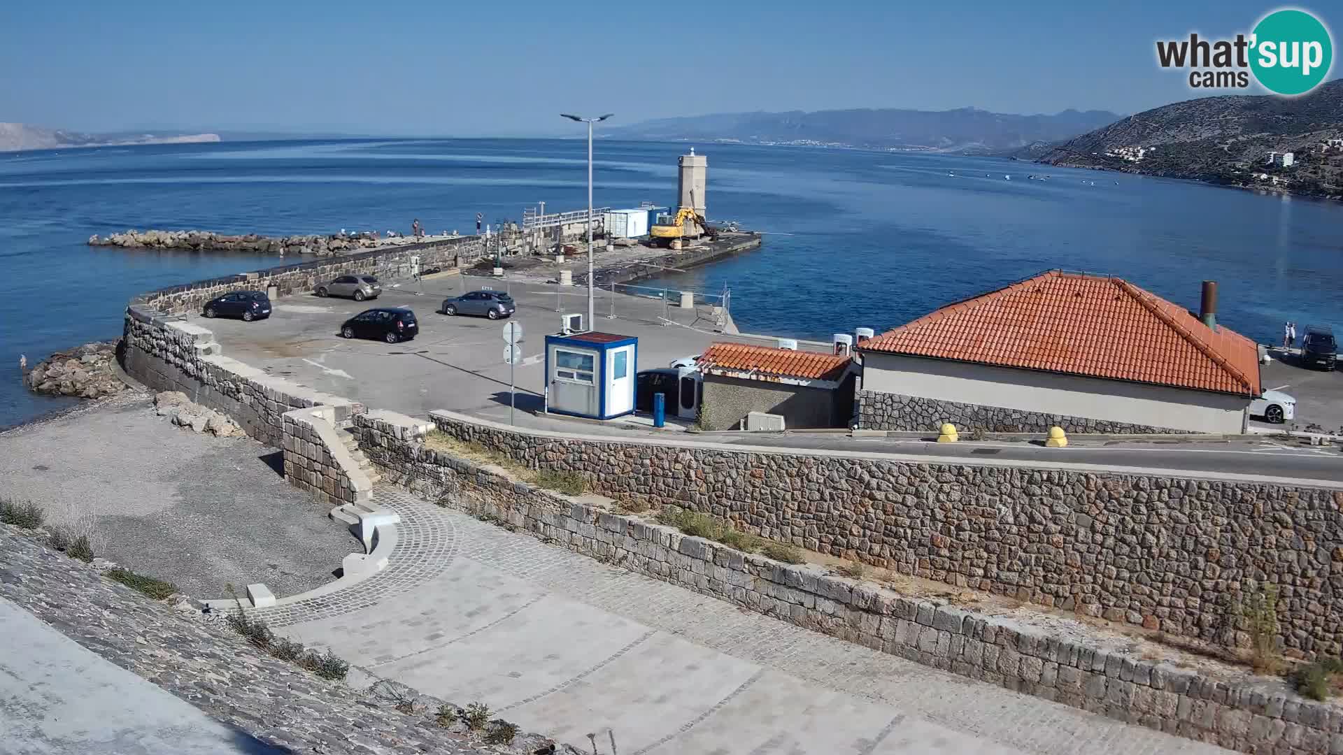 Webcam Porto di Segna – Frangiflutti e Faro in diretta