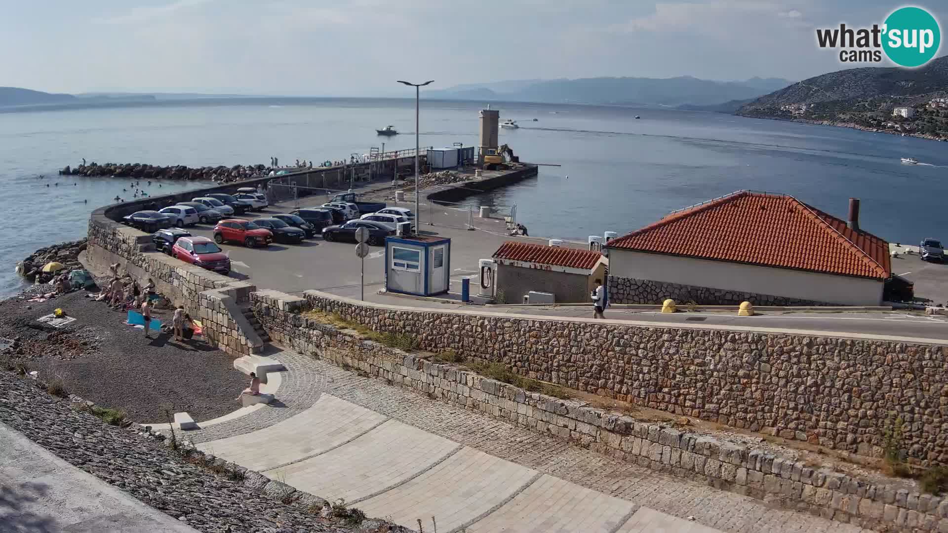 Webcam Porto di Segna – Frangiflutti e Faro in diretta