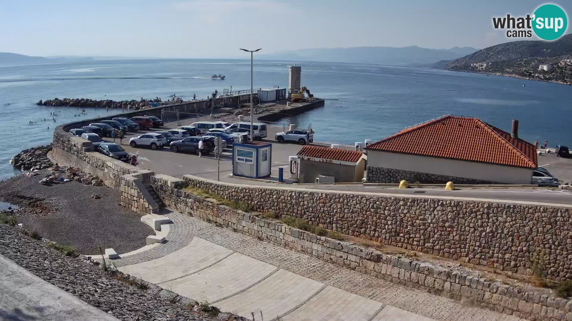 Senj Harbour Webcam – Breakwater & Lighthouse Live View