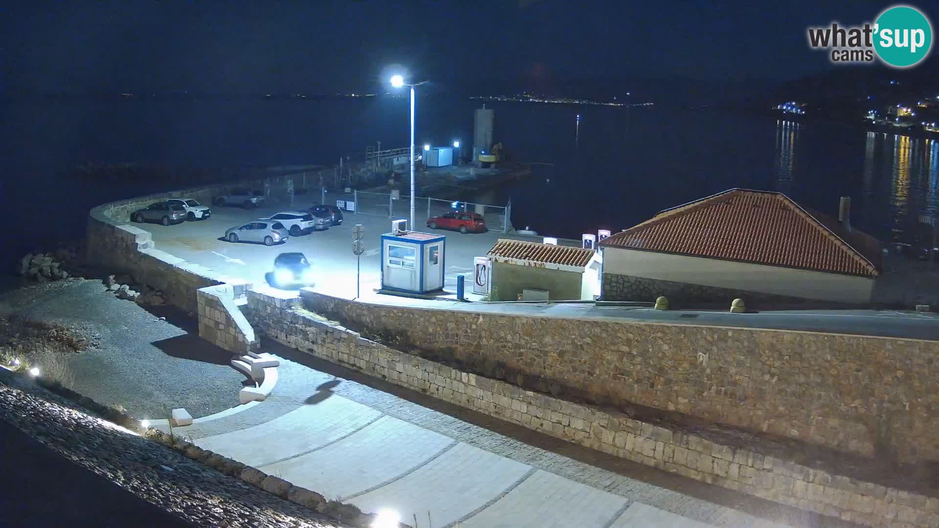 Senj Harbour Webcam – Breakwater & Lighthouse Live View