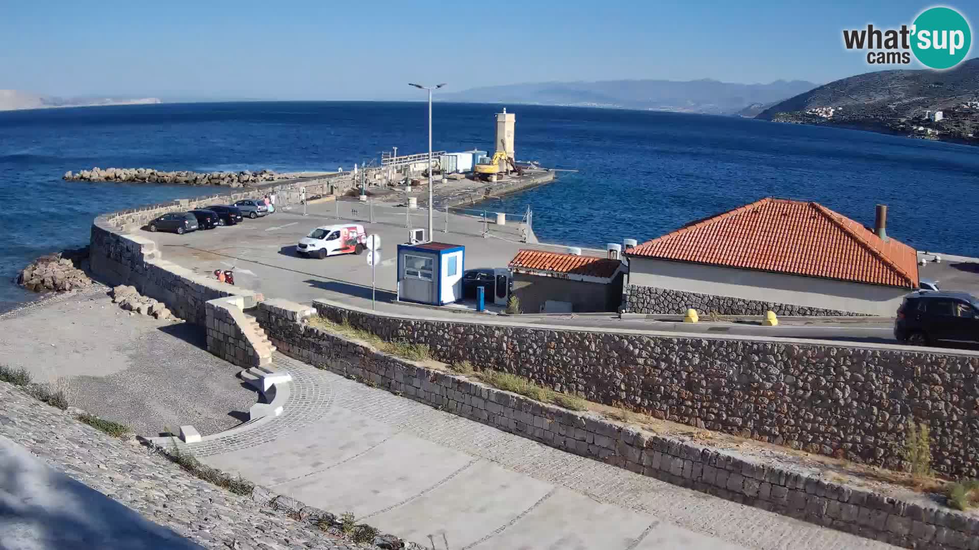 Senj Harbour Webcam – Breakwater & Lighthouse Live View