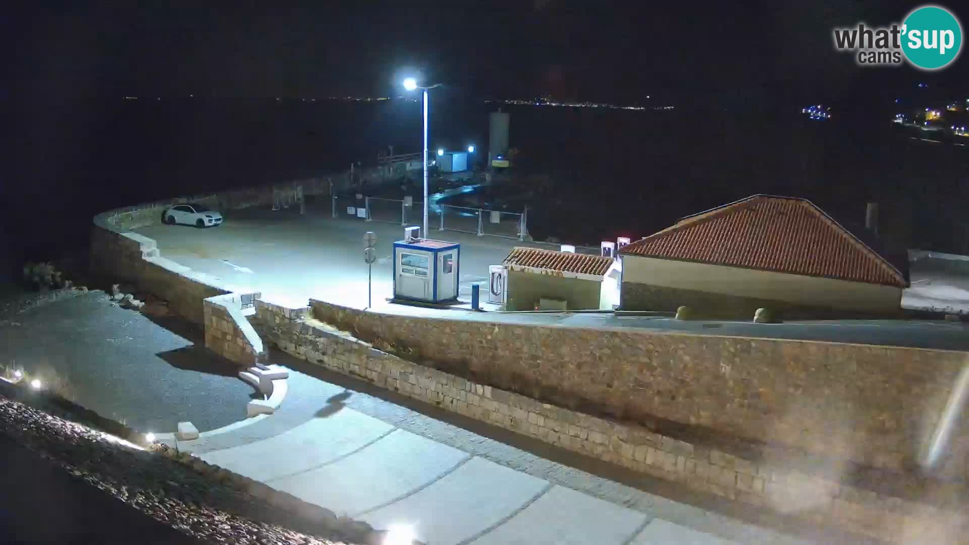 Senj Harbour Webcam – Breakwater & Lighthouse Live View