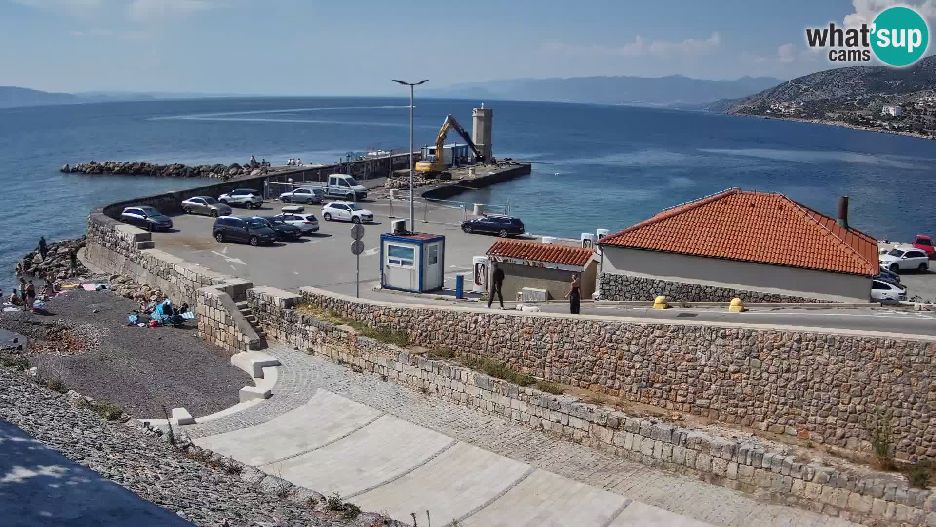 Webcam Porto di Segna – Frangiflutti e Faro in diretta