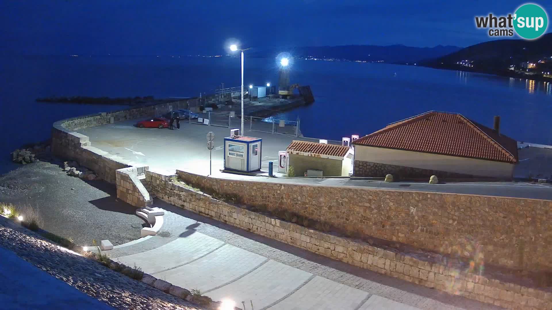 Senj Harbour Webcam – Breakwater & Lighthouse Live View