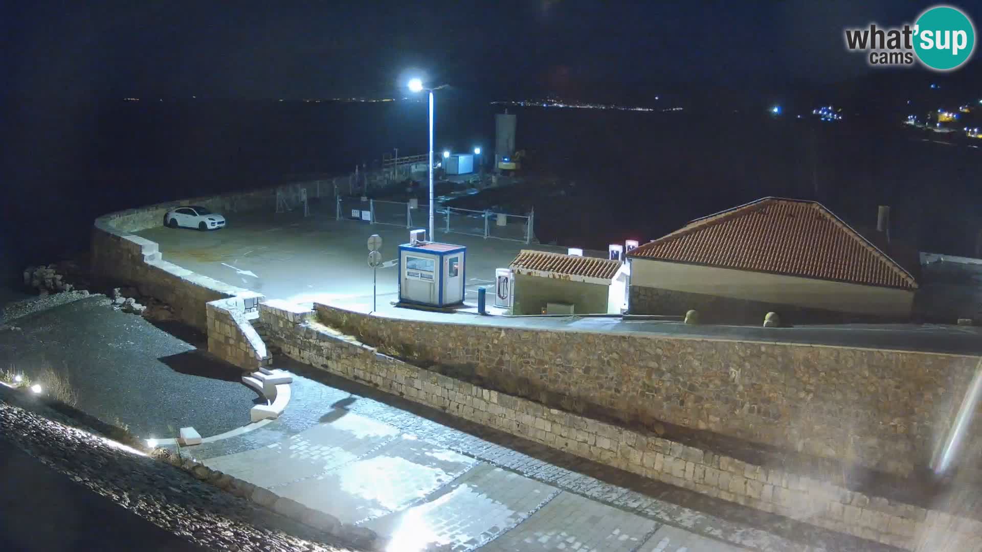 Senj Harbour Webcam – Breakwater & Lighthouse Live View