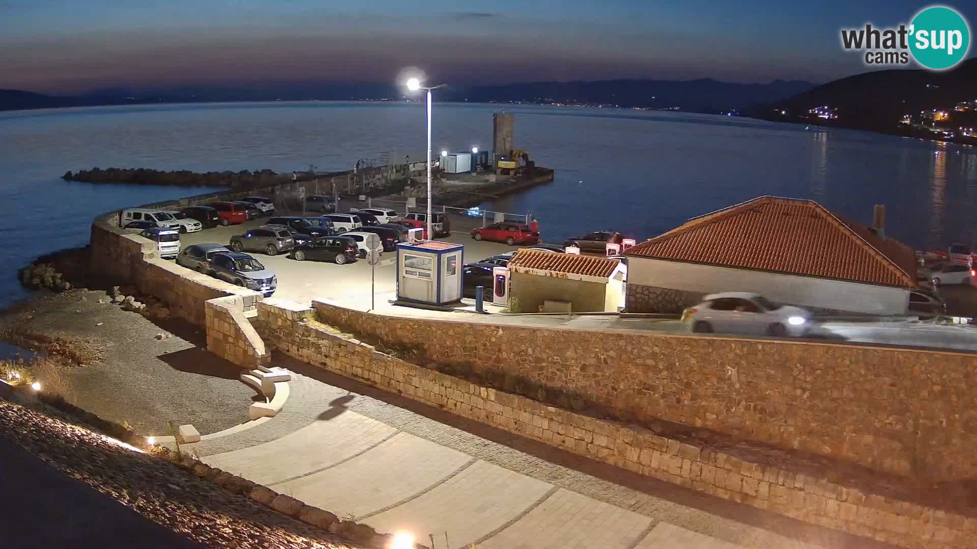 Senj Harbour Webcam – Breakwater & Lighthouse Live View