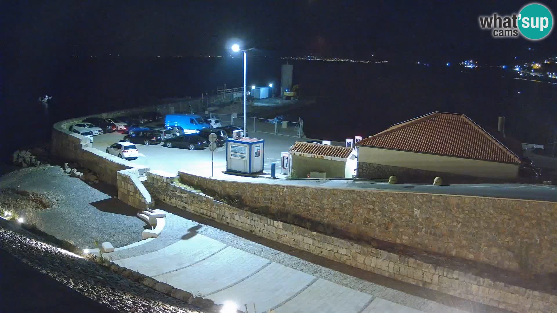 Senj Harbour Webcam – Breakwater & Lighthouse Live View