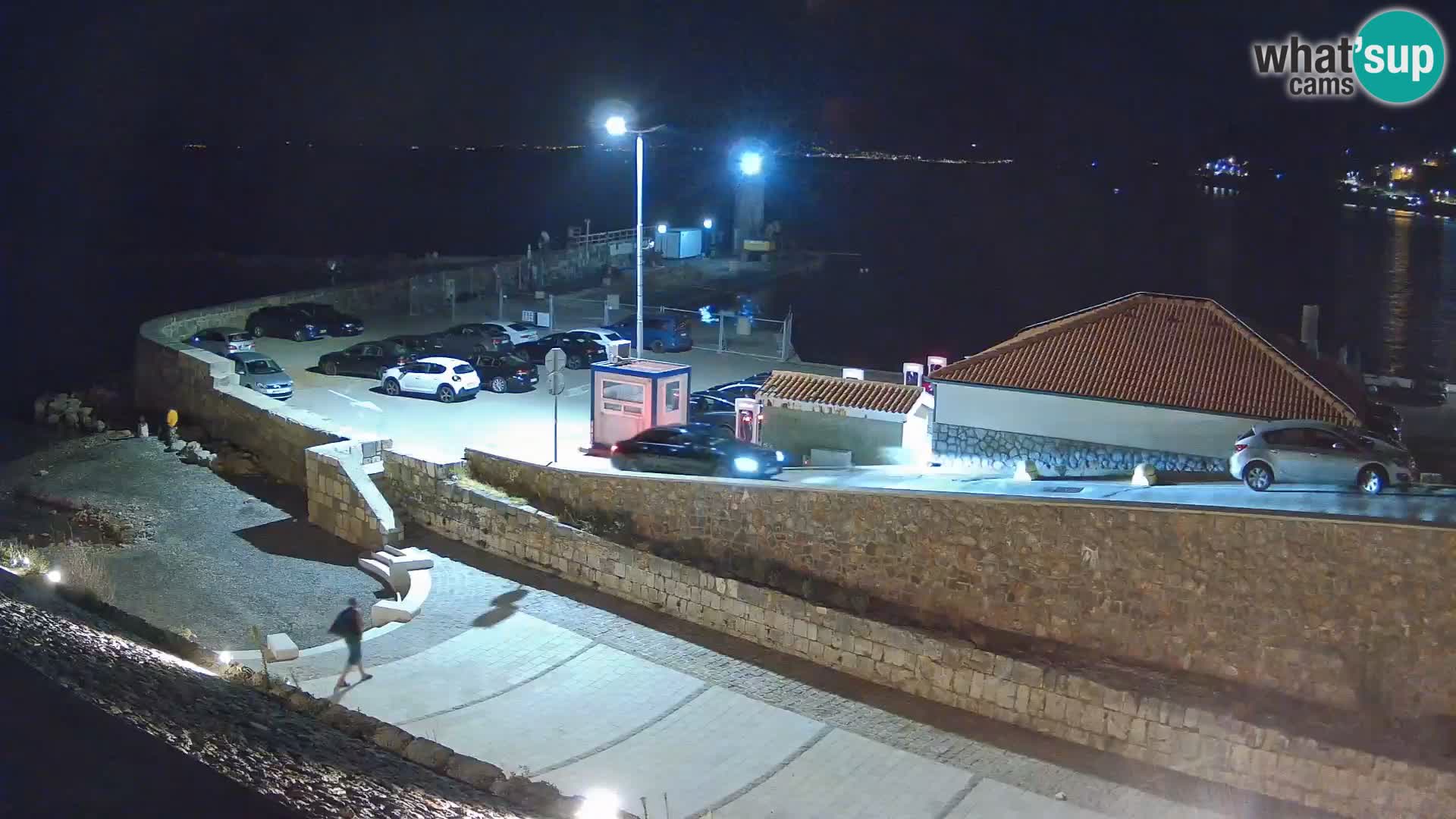 Senj Harbour Webcam – Breakwater & Lighthouse Live View