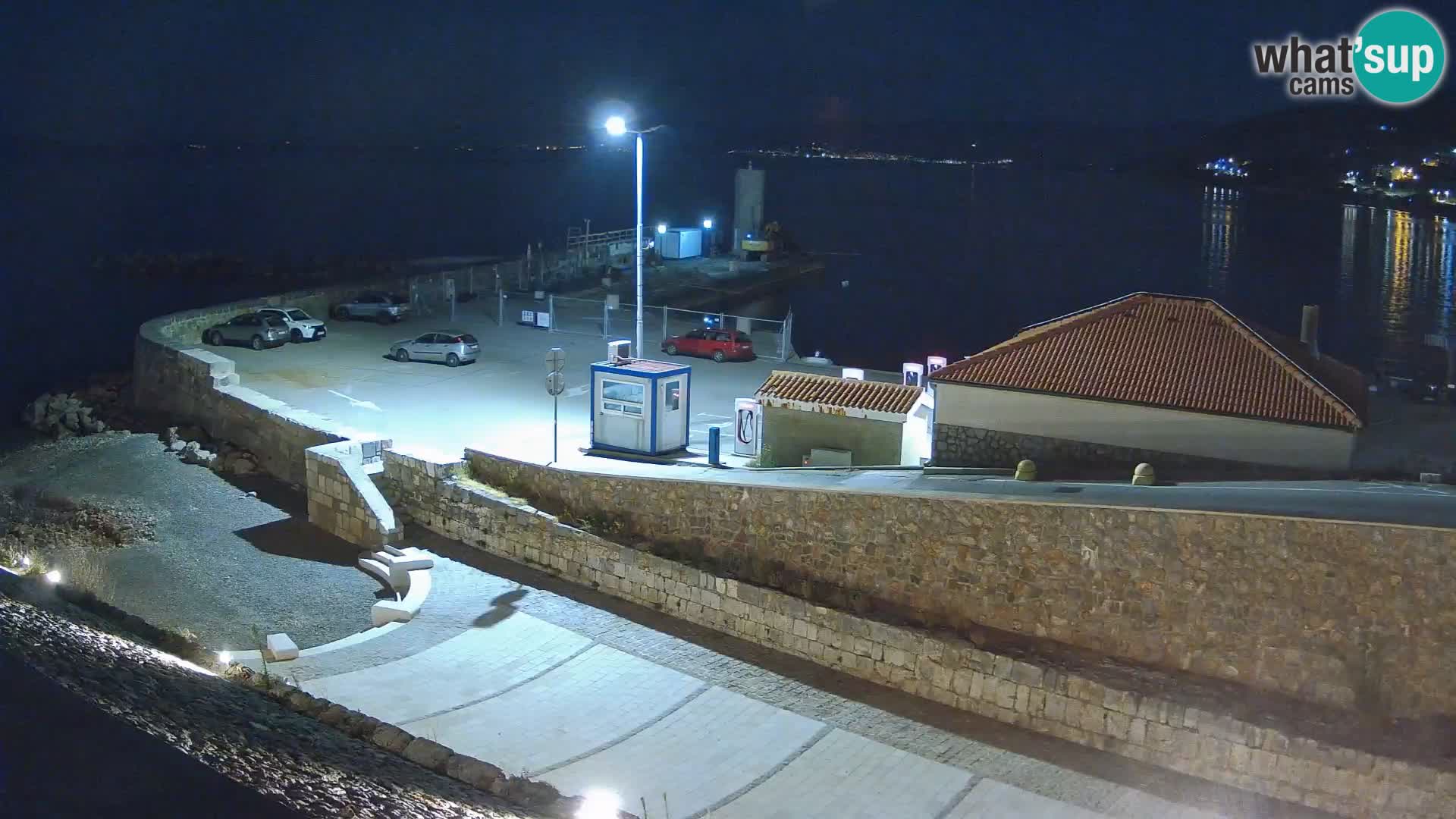 Senj Harbour Webcam – Breakwater & Lighthouse Live View