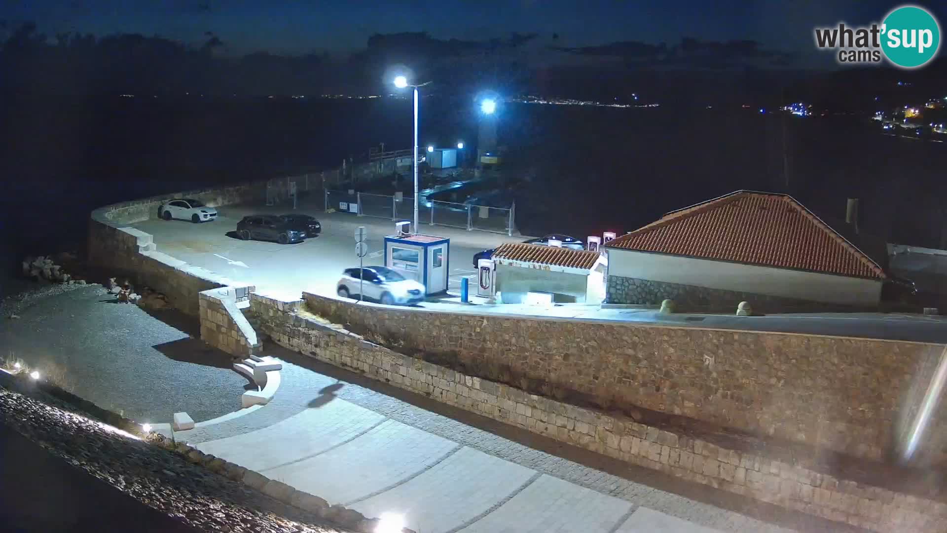 Senj Harbour Webcam – Breakwater & Lighthouse Live View