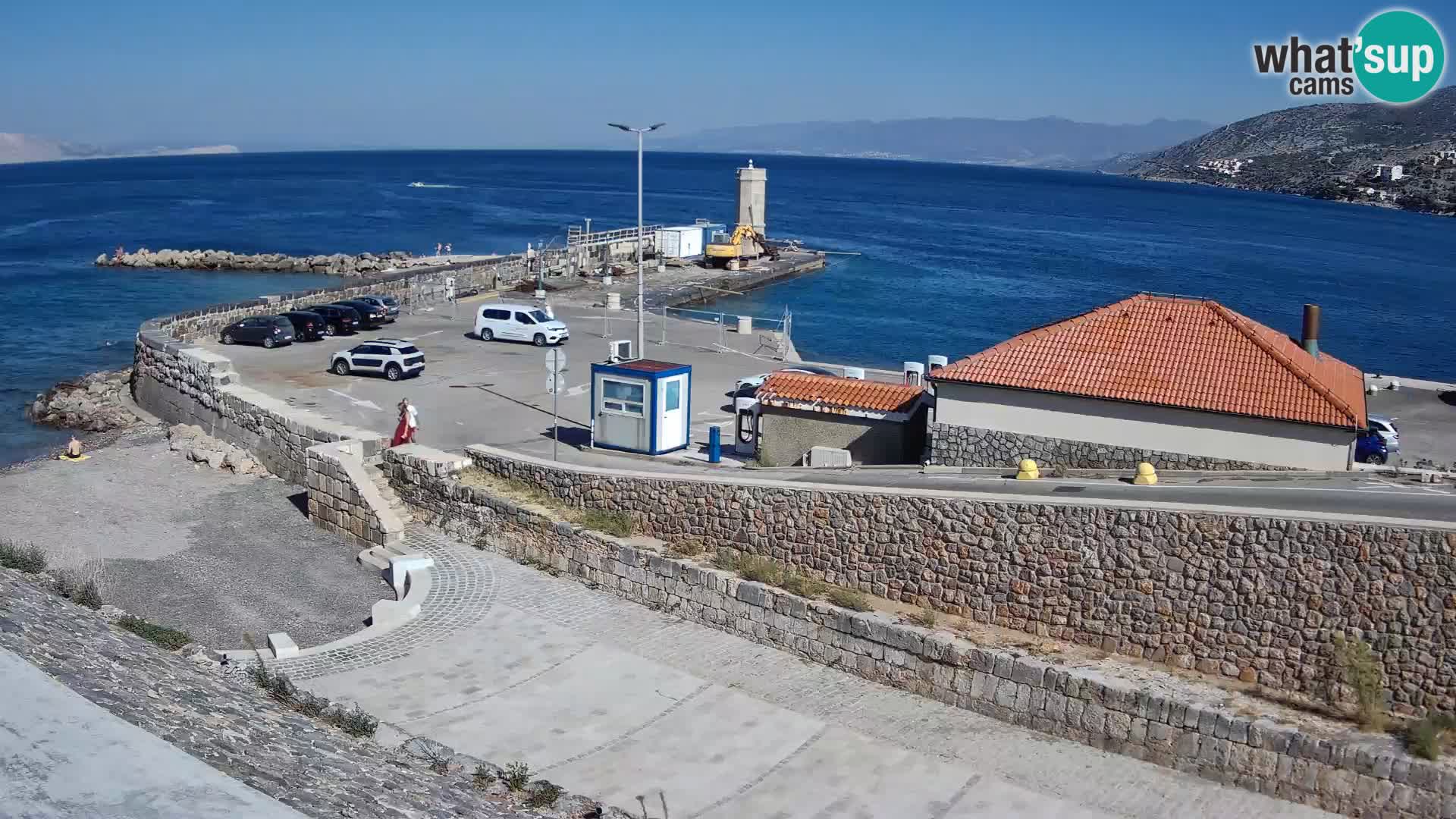 Webcam Porto di Segna – Frangiflutti e Faro in diretta