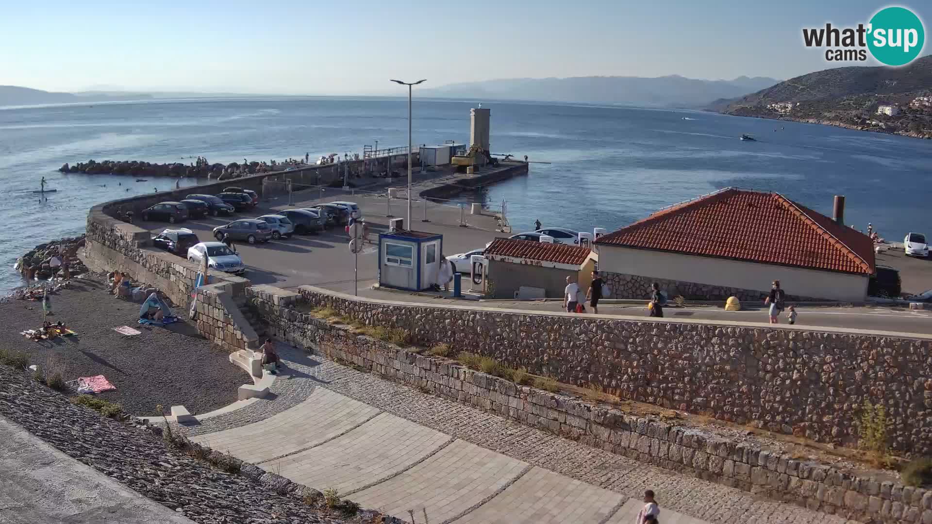 Webcam Porto di Segna – Frangiflutti e Faro in diretta