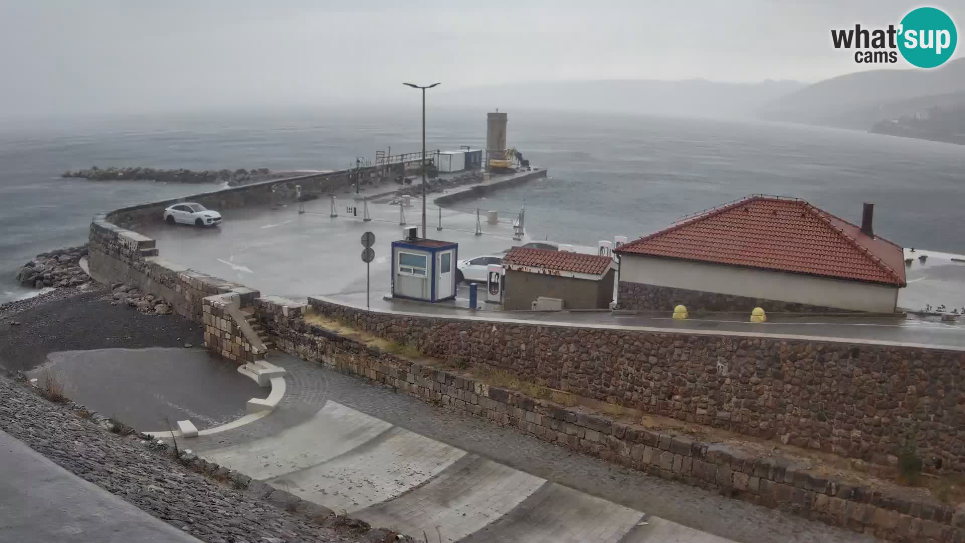 Senj Harbour Webcam – Breakwater & Lighthouse Live View