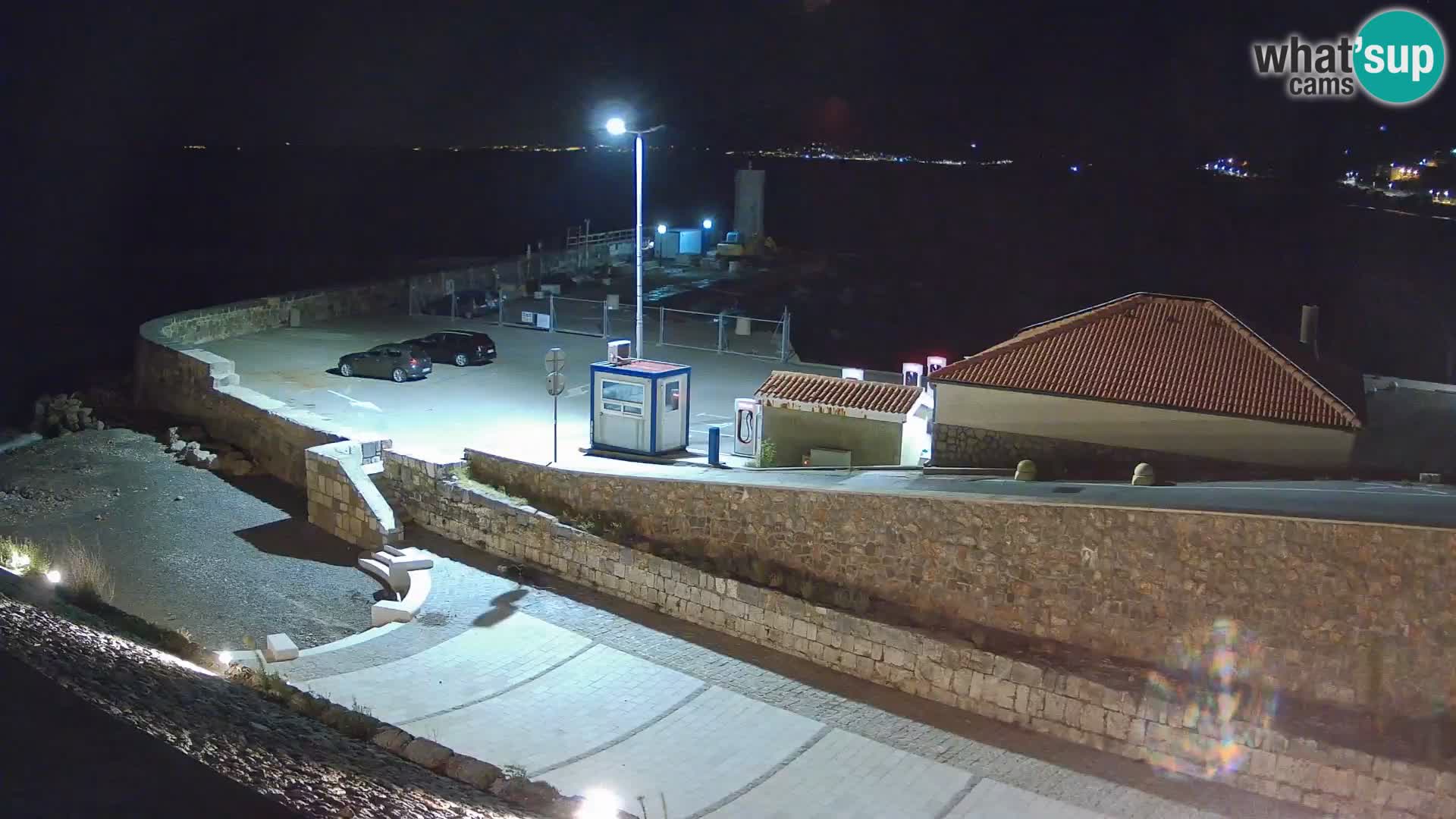 Senj Harbour Webcam – Breakwater & Lighthouse Live View