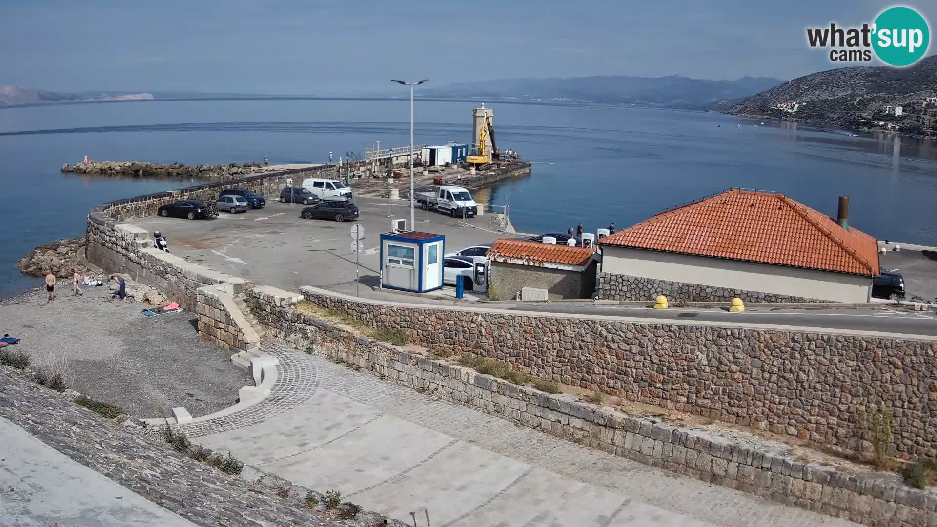 Web kamera Senj luka – Lukobran i svjetionik uživo
