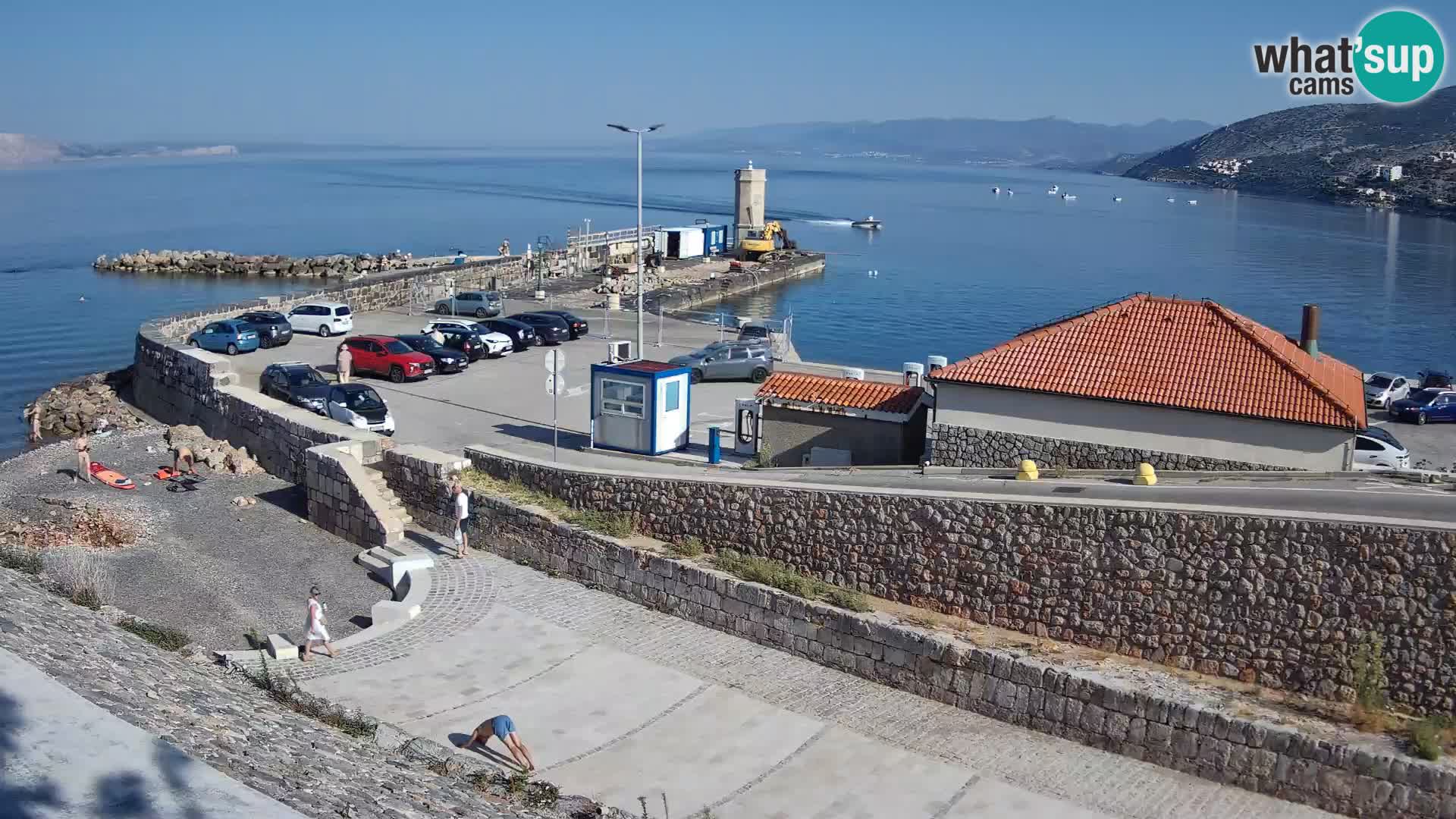 Webcam Porto di Segna – Frangiflutti e Faro in diretta