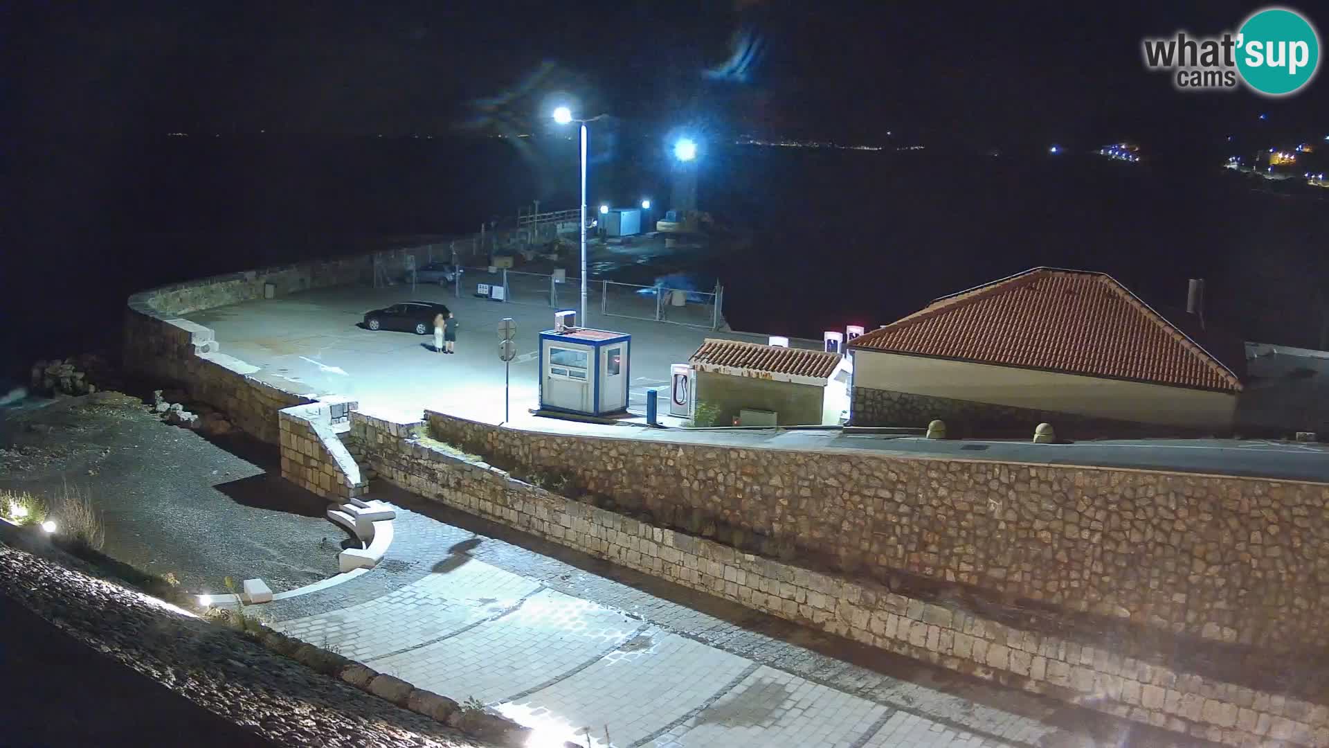 Senj Harbour Webcam – Breakwater & Lighthouse Live View