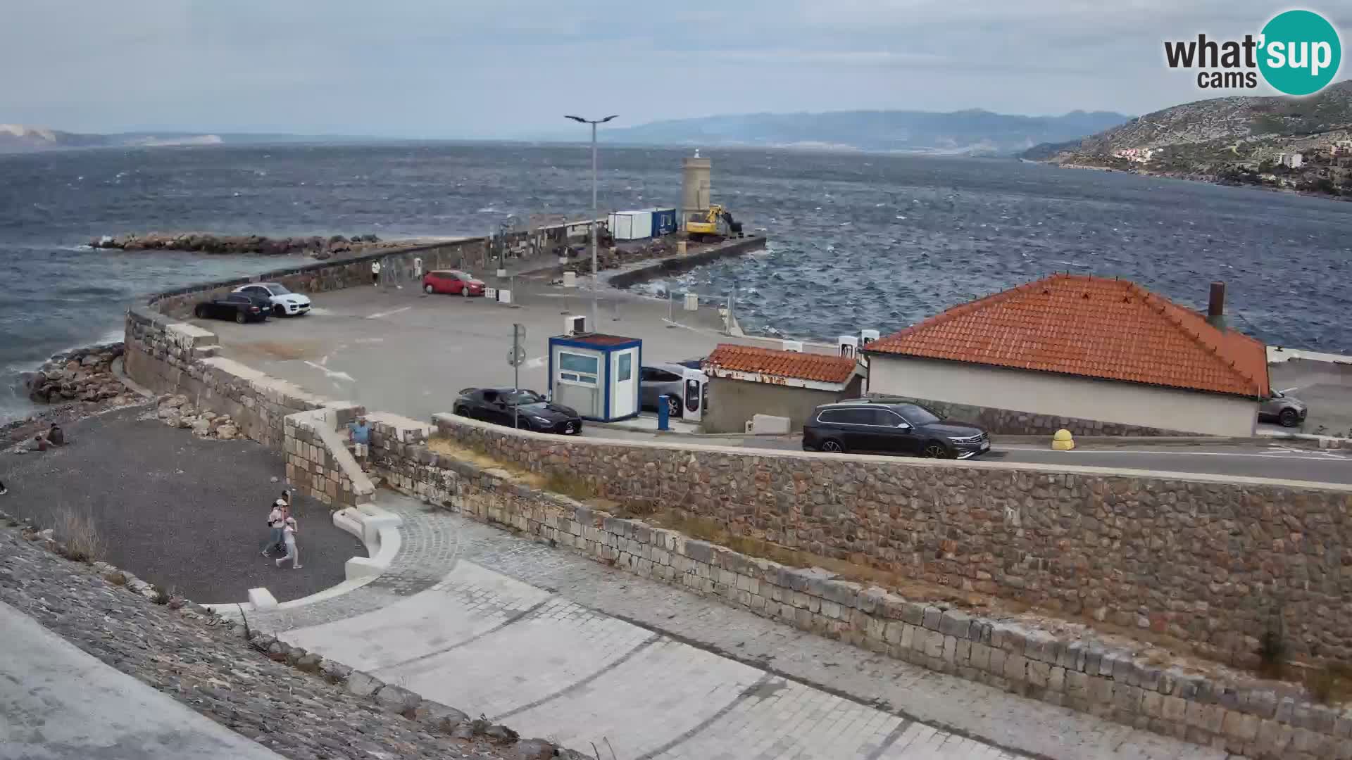 Senj Harbour Webcam – Breakwater & Lighthouse Live View
