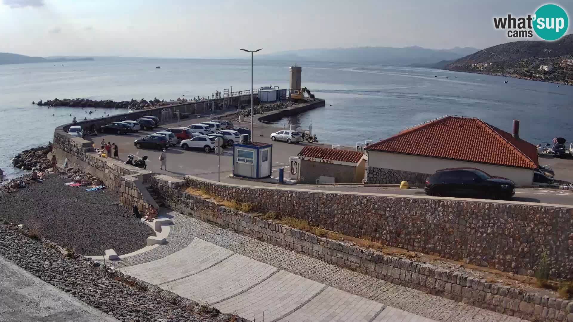 Senj Harbour Webcam – Breakwater & Lighthouse Live View