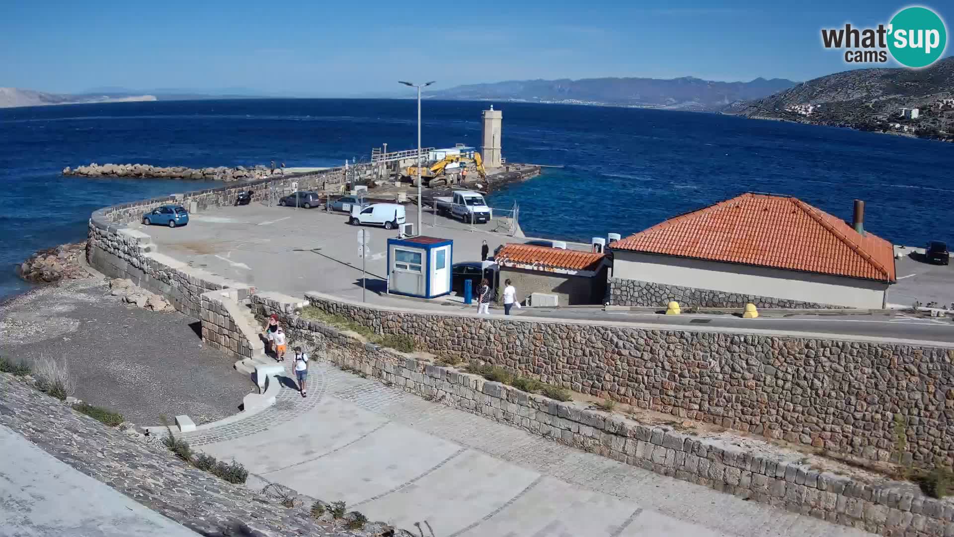 Webcam Porto di Segna – Frangiflutti e Faro in diretta