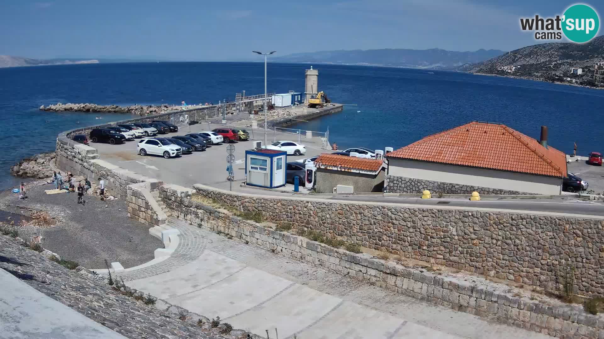 Webcam Porto di Segna – Frangiflutti e Faro in diretta