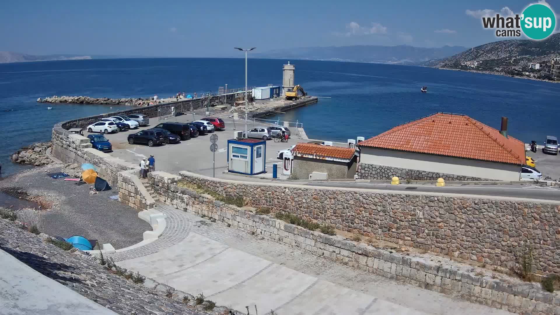 Webcam Porto di Segna – Frangiflutti e Faro in diretta