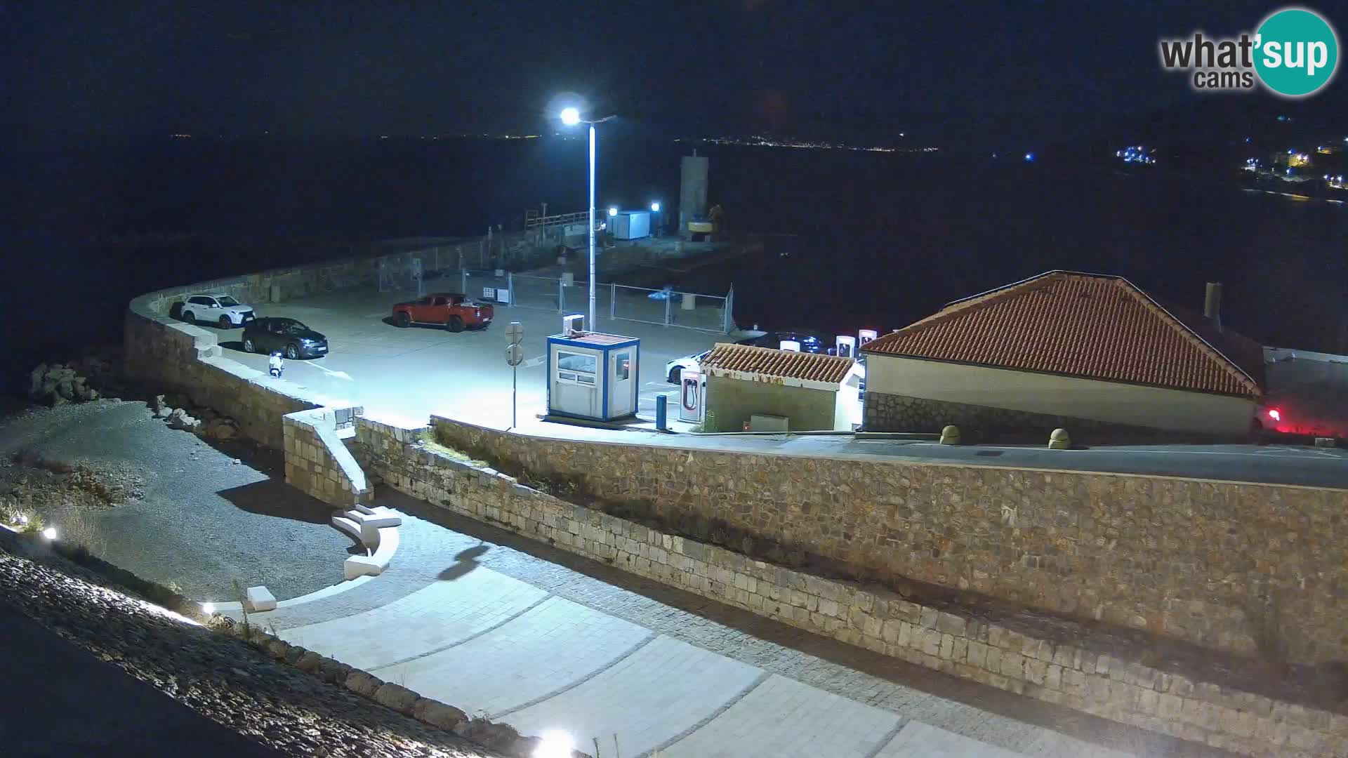 Senj Harbour Webcam – Breakwater & Lighthouse Live View