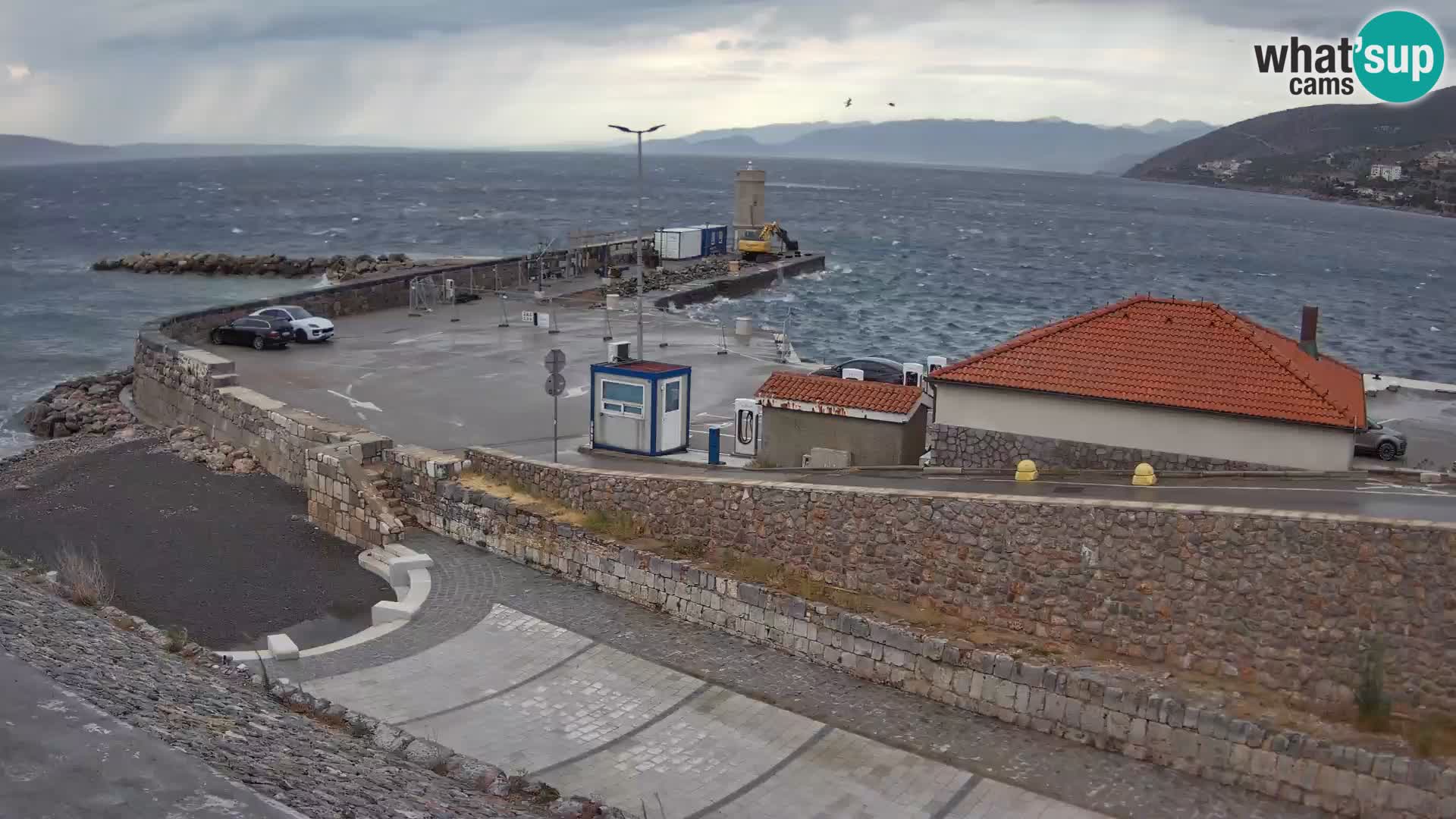 Senj Harbour Webcam – Breakwater & Lighthouse Live View