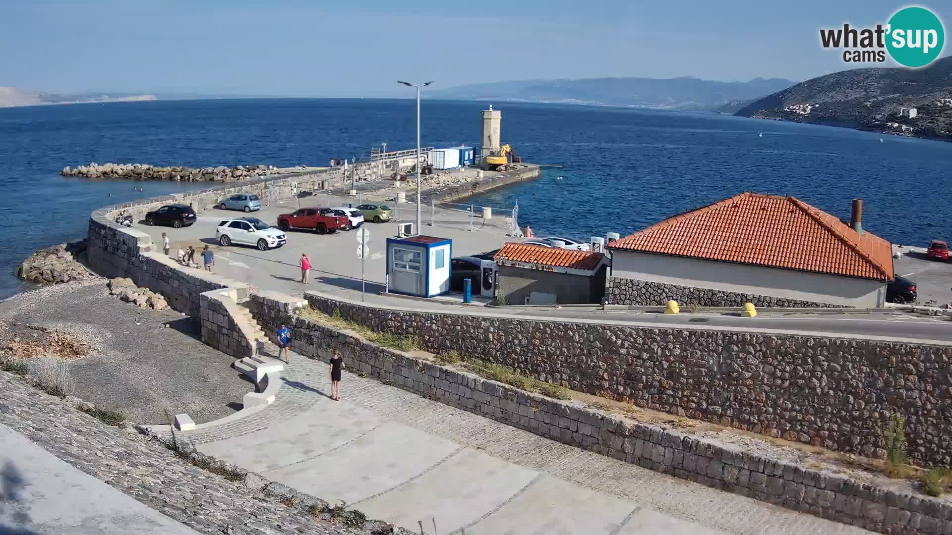 Senj Harbour Webcam – Breakwater & Lighthouse Live View