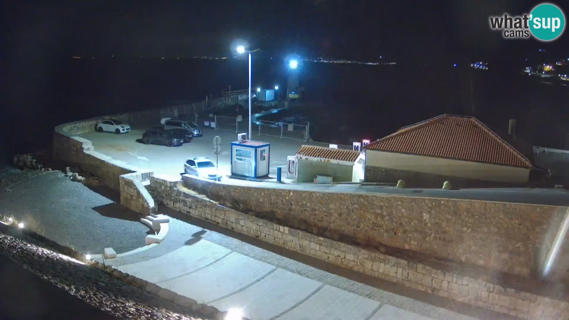 Senj Harbour Webcam – Breakwater & Lighthouse Live View